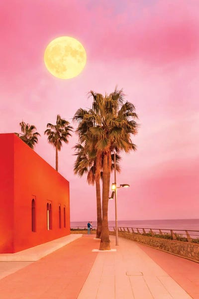 Beli: Super Moon At Sunset by Beli