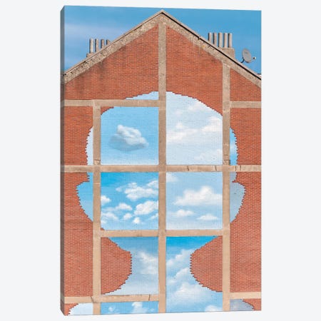Surreal Blue Sky And Clouds Canvas Print #BLI97} by Beli Canvas Wall Art