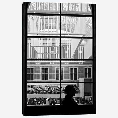 Amsterdam Window Canvas Print #BLI9} by Beli Art Print