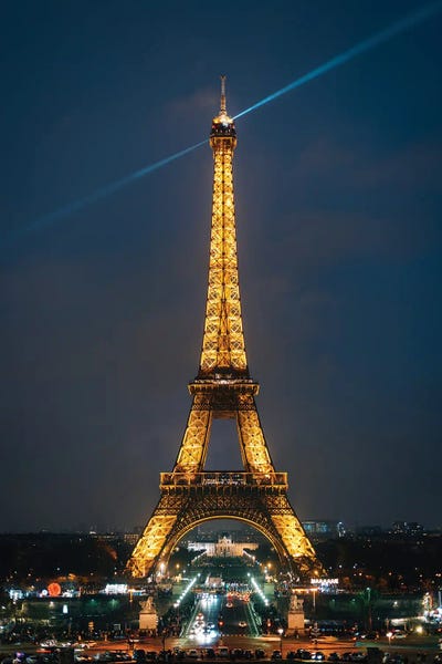Canvas Print: La Tour Eiffel I by Jon Bilous