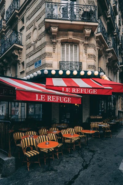 Île-de-France: Le Refuge, Montmartre by Jon Bilous