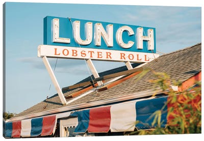 Lobster Roll I Canvas Art Print - Minimalist Kitchen Art