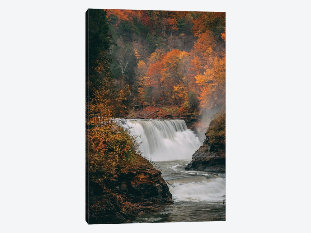 Lower Falls, Letchworth by Jon Bilous 1-piece Canvas Artwork