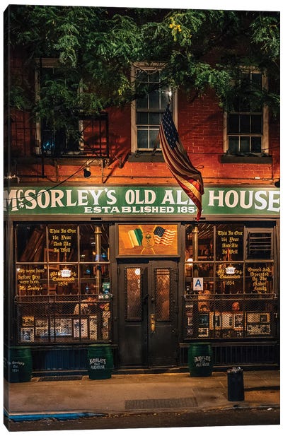 Mcsorley's Old Ale House Canvas Art Print - New York City Art