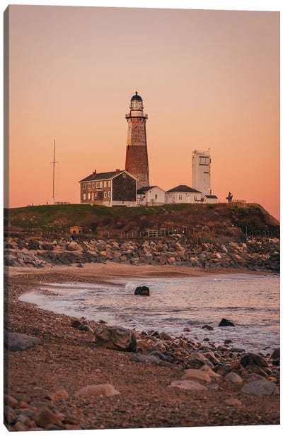 Montauk Lighthouse I Canvas Art Print - Jon Bilous