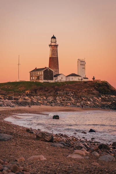 Large Coastal Art - Canvas Prints: Montauk Lighthouse I by Jon Bilous