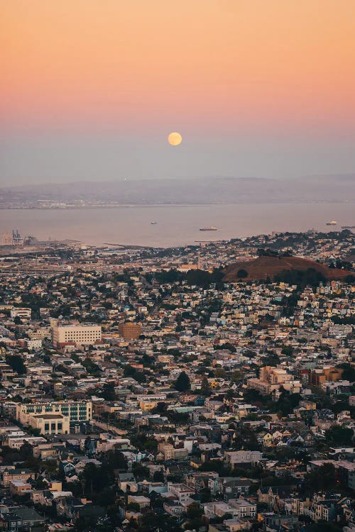 Moonrise Over San Francisco