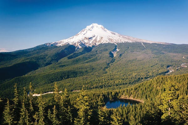 Oregon: Mount Hood And Mirror Lake II by Jon Bilous