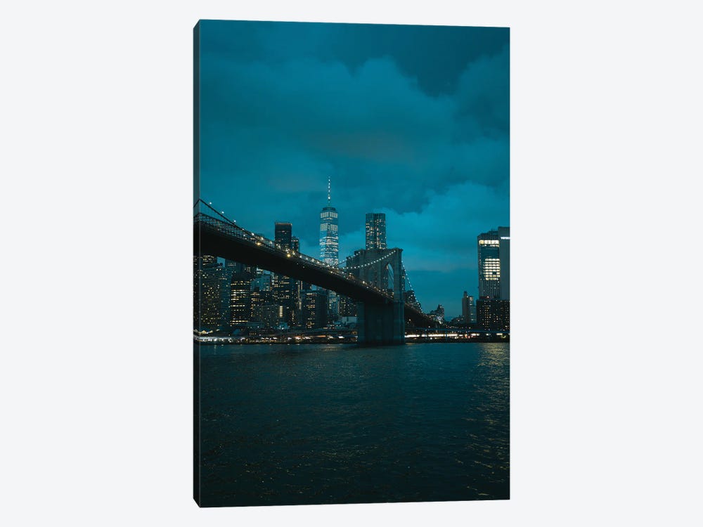 NYC Skyline From Dumbo I by Jon Bilous 1-piece Canvas Print