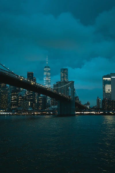 Brooklyn Bridge: NYC Skyline From Dumbo I by Jon Bilous