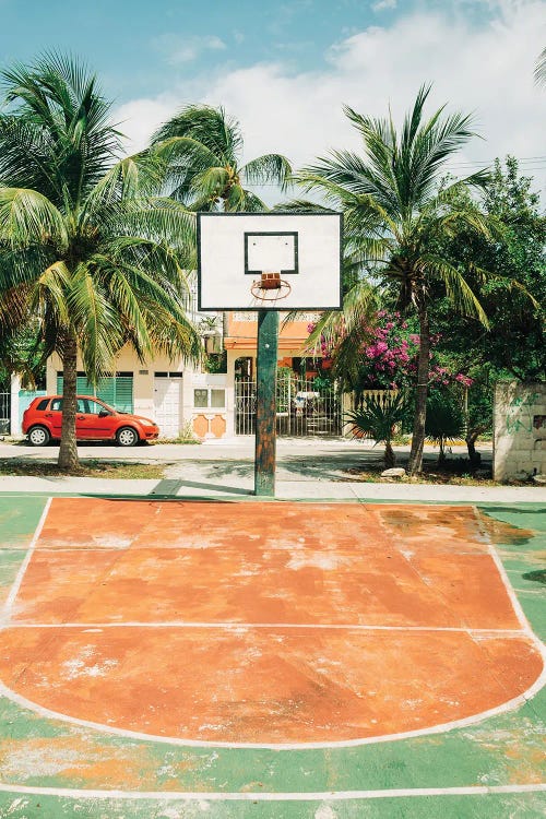 Basketball, Isla Mujeres I by Jon Bilous wall art