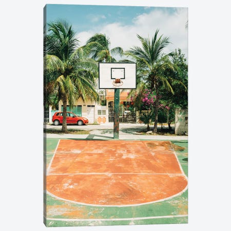 Basketball, Isla Mujeres I Canvas Print #BLJ14} by Jon Bilous Canvas Art Print