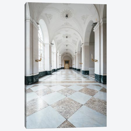 Palazzo Reale Di Napoli I Canvas Print #BLJ151} by Jon Bilous Canvas Print