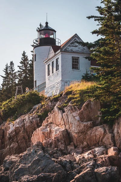 Maine: Bass Harbor Lighthouse III by Jon Bilous