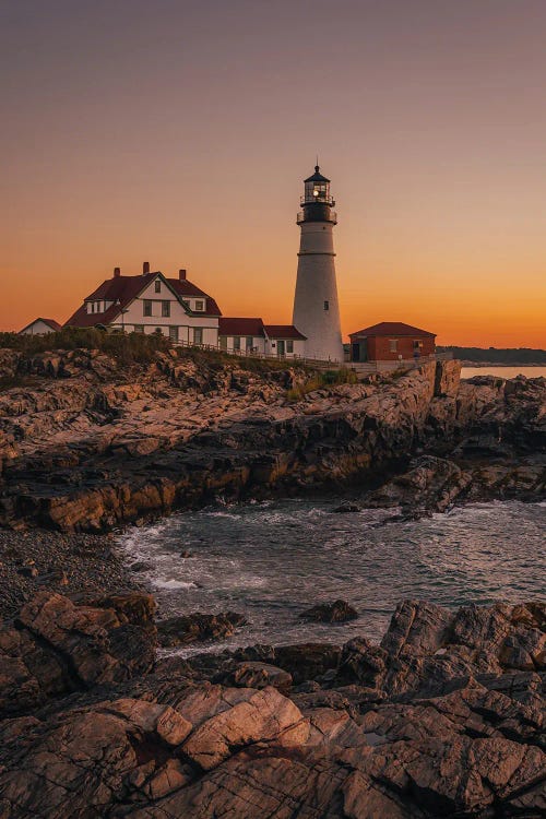 Portland Head Light by Jon Bilous wall art