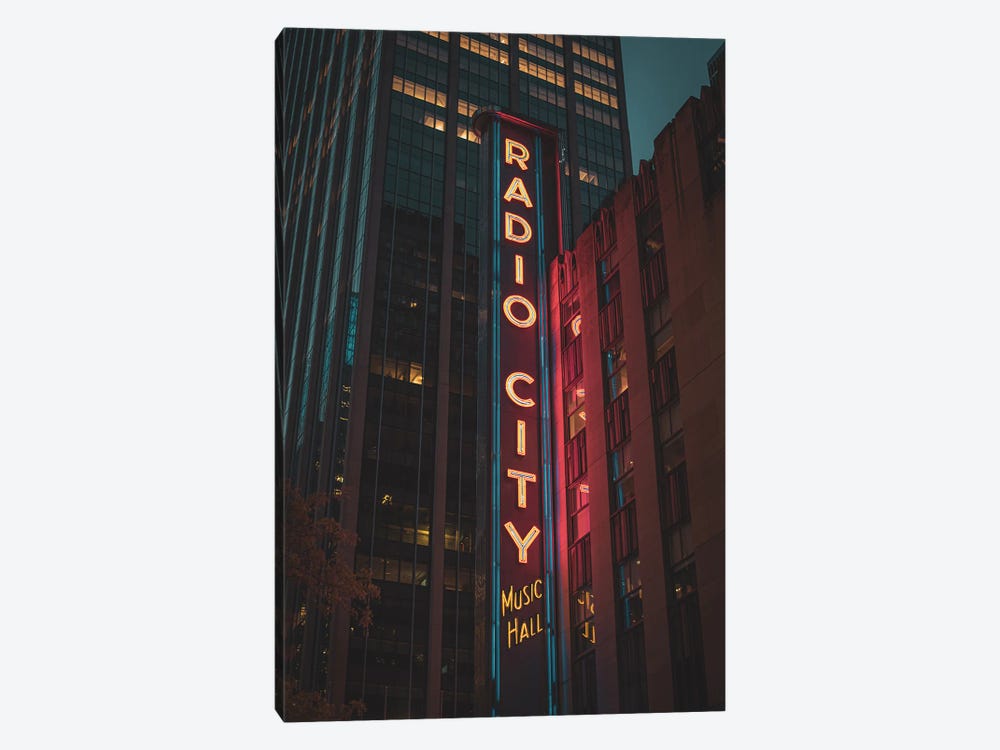 Radio City by Jon Bilous 1-piece Canvas Art Print