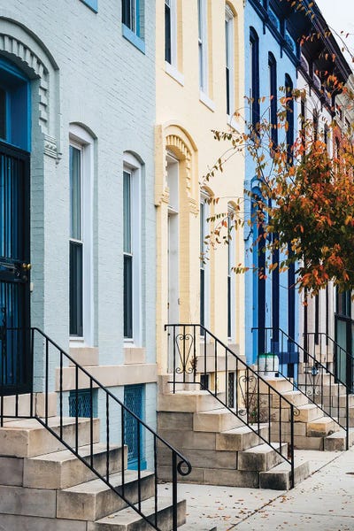 Maryland: Row Houses On 26th by Jon Bilous