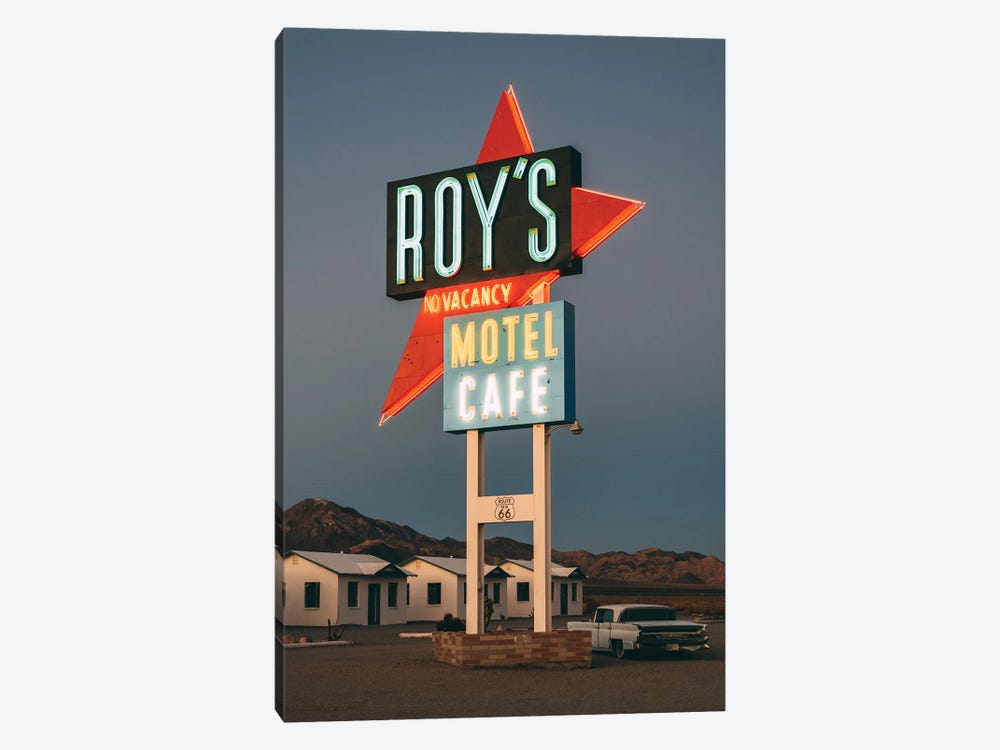 Roy's On Route 66, Amboy III by Jon Bilous 1-piece Canvas Art Print