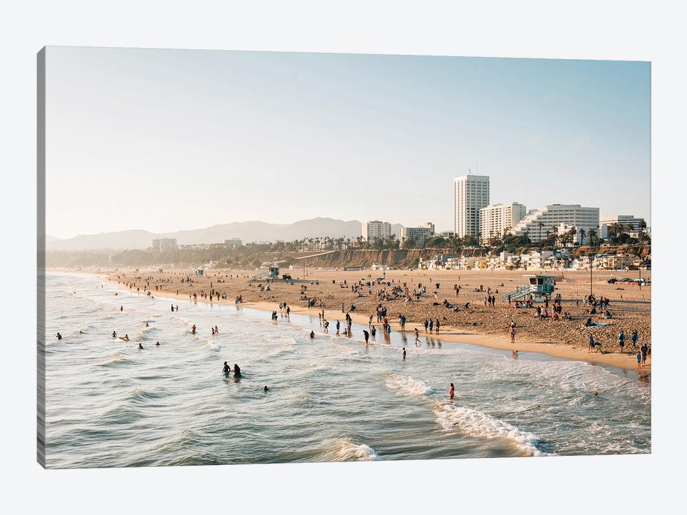 Santa Monica Summer by Jon Bilous 1-piece Canvas Artwork