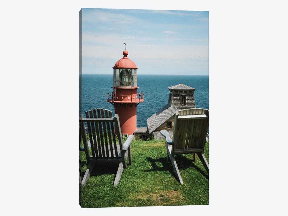Sitting At Pointe-à-la-Renommée Lighthouse II by Jon Bilous 1-piece Canvas Art