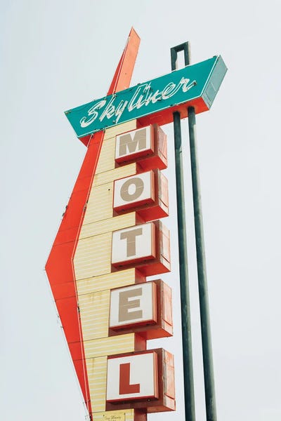 Route 66: Skyliner Motel, Route 66 by Jon Bilous
