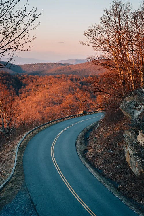 The Heart Of Blue Ridge Parkway by Jon Bilous wall art