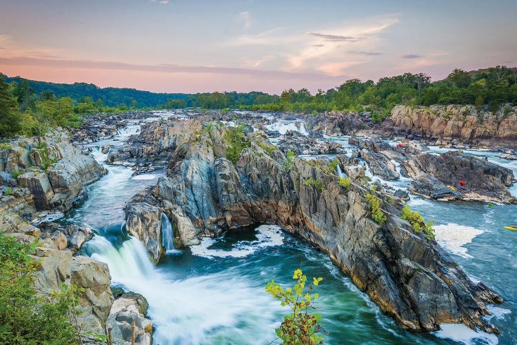 The Heart Of Great Falls by Jon Bilous wall art