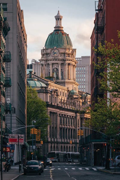 Canvas Print: The Police Building, Nolita II by Jon Bilous