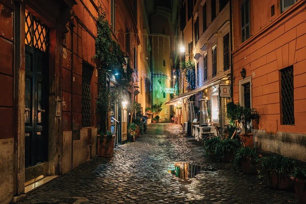 Streets: Vicolo Scavolino I by Jon Bilous