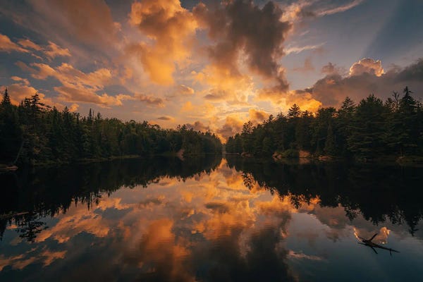 Fine Art Print: Horseshoe Lake Sunset II by Jon Bilous
