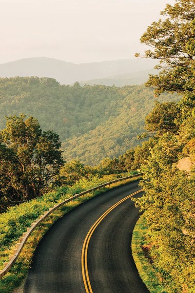 North Carolina: Blue Ridge Parkway Near Afton III by Jon Bilous