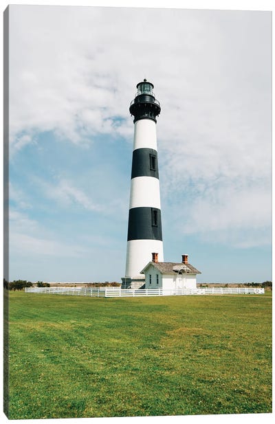 Bodie Island Lighthouse I Canvas Art Print - Lighthouse Art
