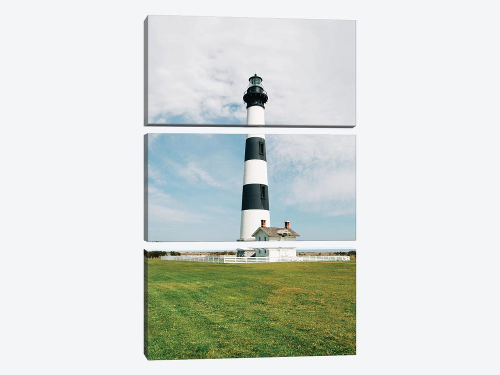 Bodie Island Lighthouse I by Jon Bilous 3-piece Canvas Art Print