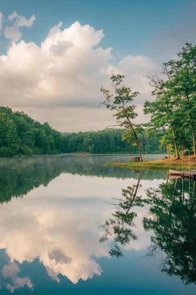 West Virginia: Boley Lake, Babcock State Park II by Jon Bilous