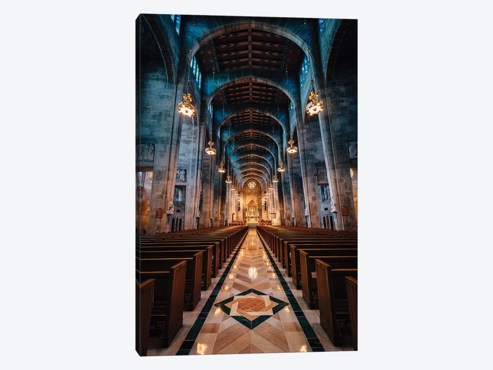 Cathedral Of Mary Our Queen by Jon Bilous 1-piece Art Print