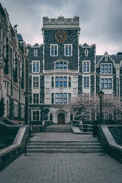 Canvas Print: CCNY Architecture by Jon Bilous