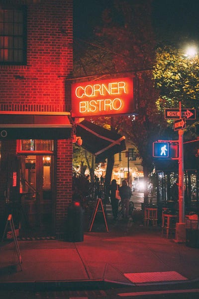 Manhattan: Corner Bistro by Jon Bilous