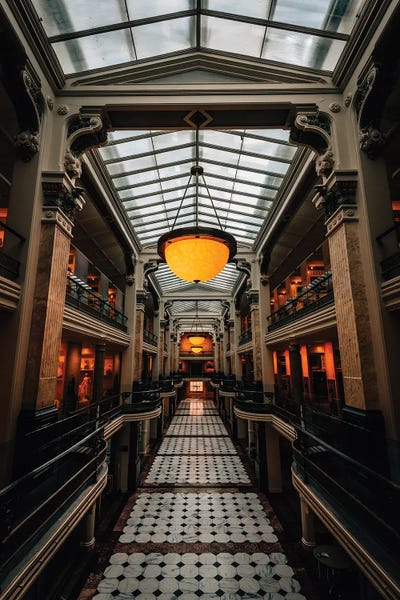 Dark Academia: Corridor I by Jon Bilous