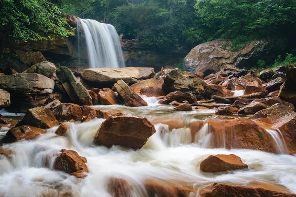 West Virginia: Douglas Falls by Jon Bilous
