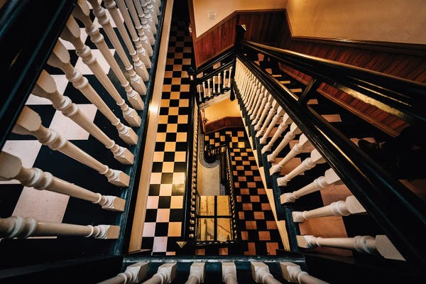 Staircases: Downward Spiral by Jon Bilous