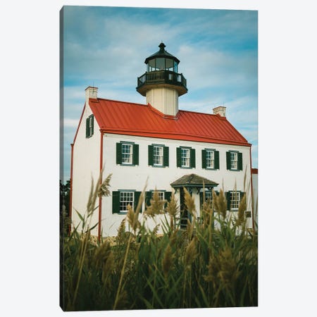 East Point Lighthouse, New Jersey Canvas Print #BLJ73} by Jon Bilous Canvas Art