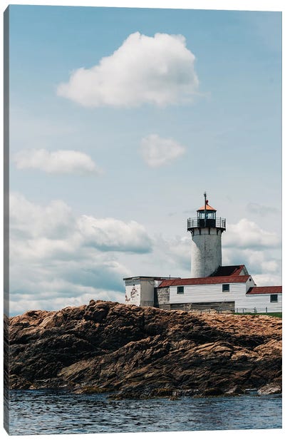 Eastern Point Lighthouse I Canvas Art Print - New Jersey Art