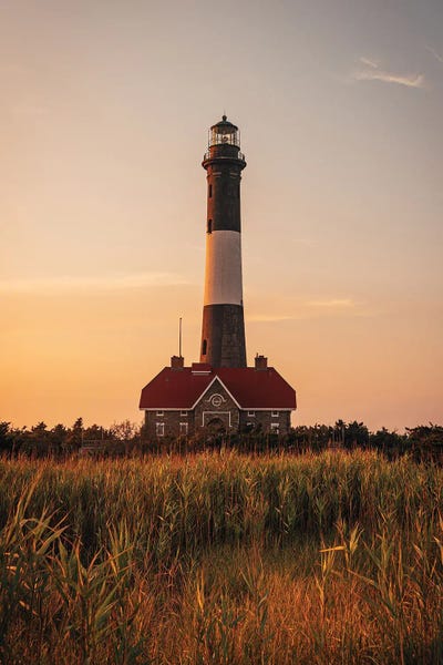 Canvas Print: Fire Island Sunset by Jon Bilous