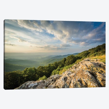 Franklin Cliffs Overlook Canvas Print #BLJ87} by Jon Bilous Canvas Wall Art