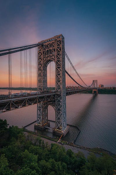 Canvas Print: George Washington Bridge by Jon Bilous