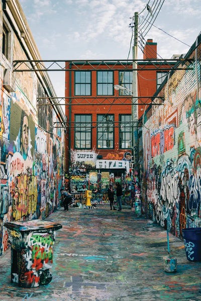 Places: Graffiti Alley, Baltimore by Jon Bilous