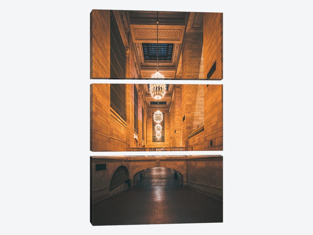 Grand Central Passage by Jon Bilous 3-piece Canvas Artwork