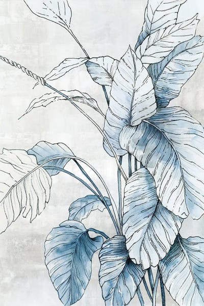 Blue Harmony by Alex Black multi panel art