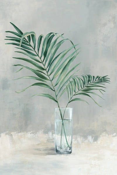 Alex Black: Leaves In A Glass I by Alex Black