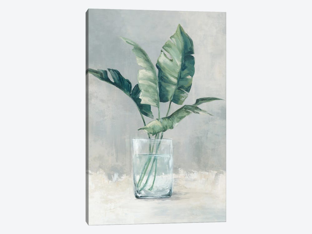 Leaves In A Glass II by Alex Black 1-piece Canvas Wall Art